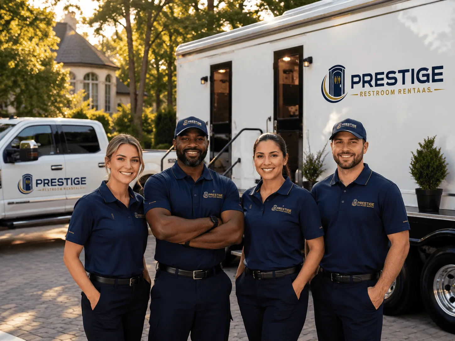 Trusted Luxury Portable Restrooms company in Burnham, ME